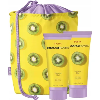Kosmetická sada PUPA Breakfast Lovers Kiwi DÁRKOVÁ SADA balzám + sprchové mléko
