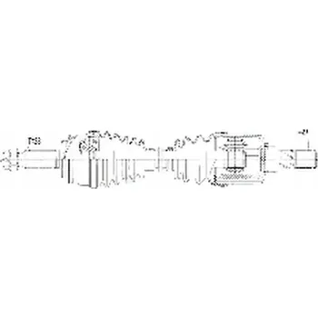 Poloosa kola NPW-CH-046 NTY HNACÍ POLOOSA