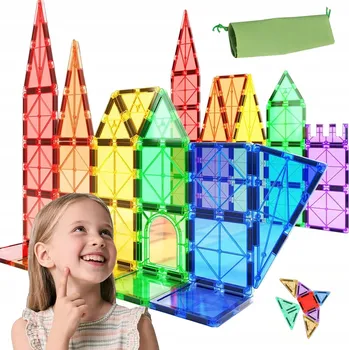 ostatní stavebnice Magnetická stavebnice Diamond 40 dílů - Magnetic Tiles