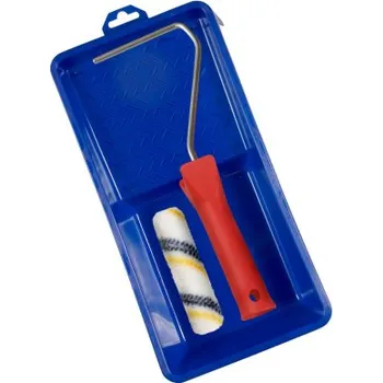 Spokar Nylon podlahářský váleček na malování s držákem a vaničkou, 100 mm