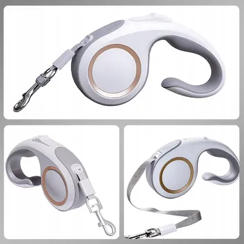 Vodítko pro psa LEHKÁ VODÍTKO PRO PSA 5 M ODRAZOVÁ ODOLNÁ NYLONOVÁ PÁSKA