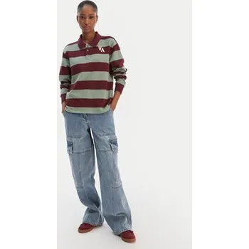 RVCA Polokošile 23B033507 Barevná Relaxed Fit XL