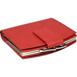 Papillon Dámská kožená peněženka Papillon 24-33 s kosmetickým zrcátkem-Červená