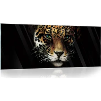 Obraz Skleněný obraz ZVÍŘATA Jaguar 125x50
