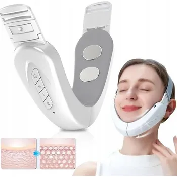 Masážní přístroj MODELUJÍCÍ MASÁŽNÍ PŘÍSTROJ NA OBLIČEJ EMS USB FOTOTERAPIE PROTI PODBRADKU 155MAH