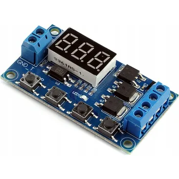 IP kamera Displej Elektroweb Časový modul s časovačem MOS 5V-36V 7 režimů