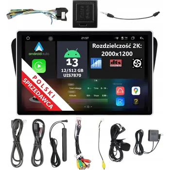 Autorádio 11,5" 2K 2DIN AUTORÁDIO ANDROID ŠKODA OCTAVIA III 12/512 GB DSP CARPLAY LTE DTS