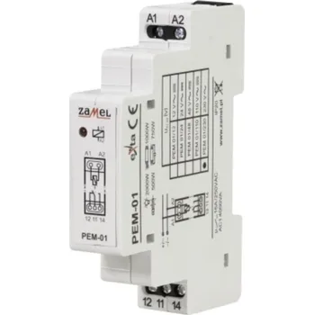 Relé Elektromagnetické relé 230V 16A PEM-01/230 Zamel