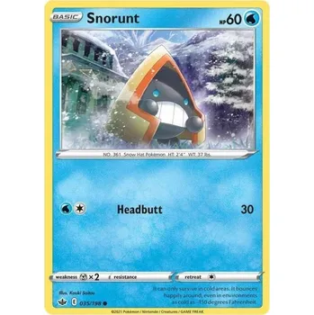 Karetní hra Pokémon karta Snorunt 035/198