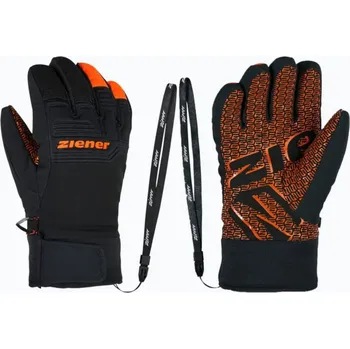 Rukavice ZIENER LANUS-Z AS® PR glove junior unisex bright orange, 6