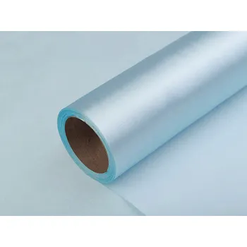 Satén jednostranný šíře 36 cm Varianta: 104 modrá světlá, Balení: 9 m 42314/80260/198975