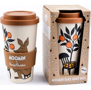 Termohrnek Termohrnek Ryjek Mumínci Pomeranče BIO 450 ml Nordicbuddies