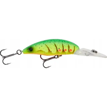 Umělá nástraha Savage Gear Wobler 3D Shrimp Twitch DR Suspending Fire Shrimp 5,2 cm 6,4 g