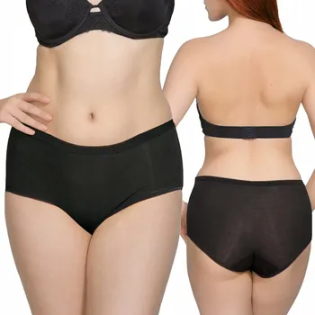 Kalhotky KALHOTKY MITEX LENA KLASYCZNA ČERNÉ XL