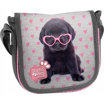 Kabelka Dětská kabelka Paso černá, odstíny šedé a stříbrné, růžová, vícebarevná STUDIO PETS