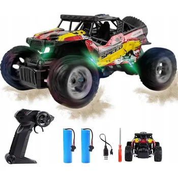 RC model auta Terénní Auto na Dálkové Ovládání Velké Světla na Ovladač na Akumulátor