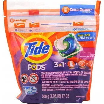 Prací prostředek Tide Spring Meadow 3v1 20 ks - Univerzální kapsle na praní