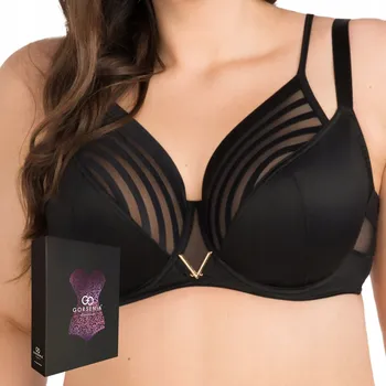 Podprsenka Podprsenka Gorsenia nevyztužená K810 YOKO černá 85I