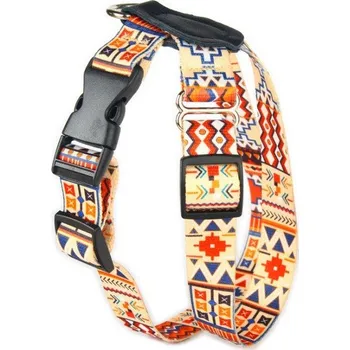 Postroj pro psa Matteo Psí rychloupínací postroj s koženými detaily – Boho-XS