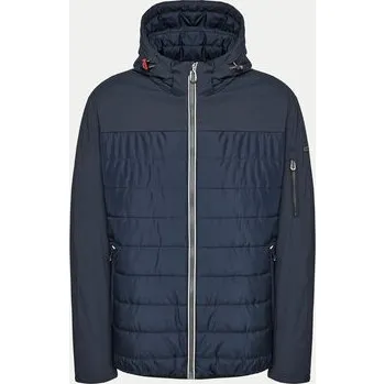 Pánské oblečení Bugatti Zimní bunda 673113-61031 Tmavomodrá Regular Fit 56