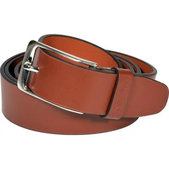 Opasek Papillon Pánský kožený opasek (35mm)-Cognac / 100 cm