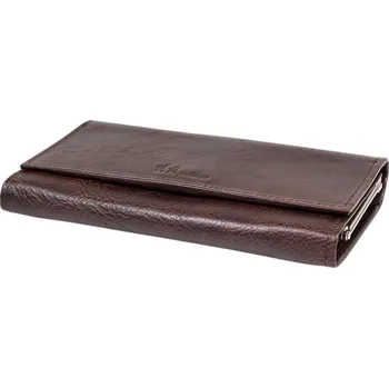Peněženka Papillon Dámská kožená peněženka Papillon 98-47-Tmavě hnědá