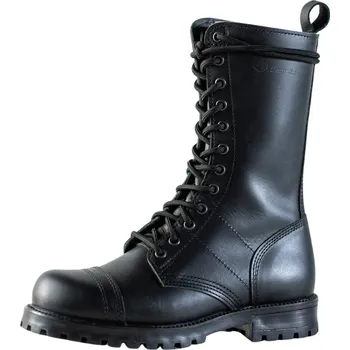Těžké boty Samelin Vysoké kotníkové boty 516 aka High Aviator Boots Black-43