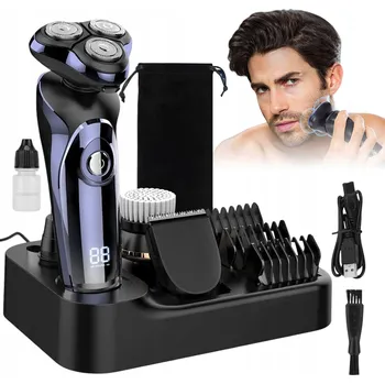 450 MAH ELEKTRICKÝ HOLICÍ STROJEK S DISPLEJEM