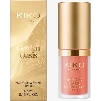 Lesk na rty KIKO MILANO GOLDEN OASIS Olej na rty 03 Cherry Bite 4.5ml