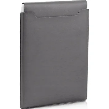 Pouzdro na mobilní telefon Pouzdro 13,3-14" kožené PU, voděodolné, tenké, ochranné šedé