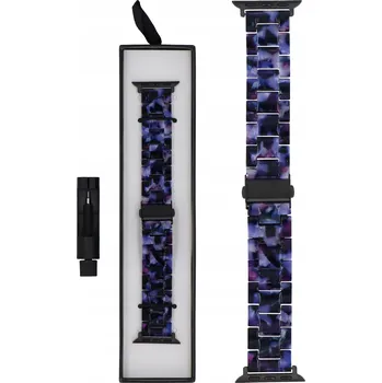 Náramek Náramek GlacierX pro Apple 19mm fialový