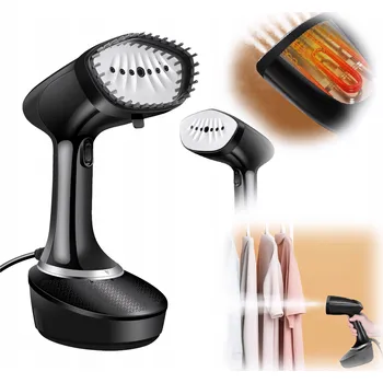 Praní a péče o prádlo Napařovač oděvů Transa Electronics Steammy Black 2000 W