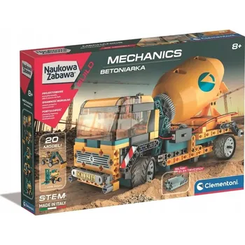ostatní stavebnice Clementoni Laboratoř Mechaniky Míchačka na beton
