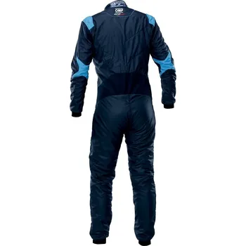 Moto kombinéza OMP závodní kombinéza One-Evo Air Tmavě modrá / Azurová 54
