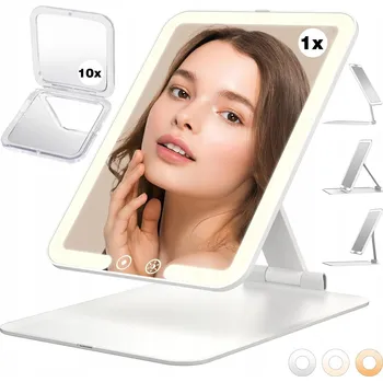 Zrcadlo Stojací zrcadlo bílé CE