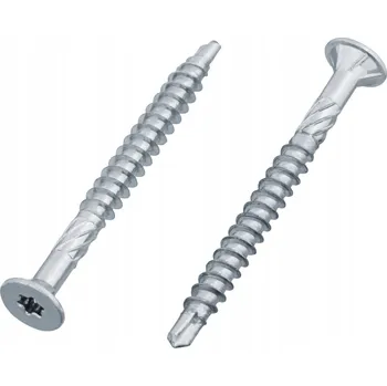 Vrták Šrouby do dřeva Matrix 4x50 mm, 100 ks, samovrtné, pro nábytkové desky