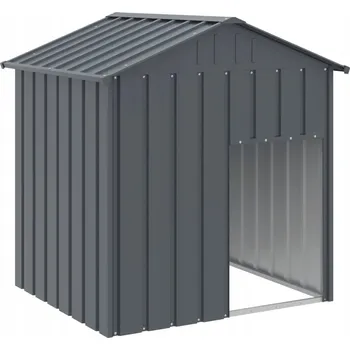 Bouda pro psa Bouda pro psa antracitová 117 x 103 x 123 cm z pozinkované oceli