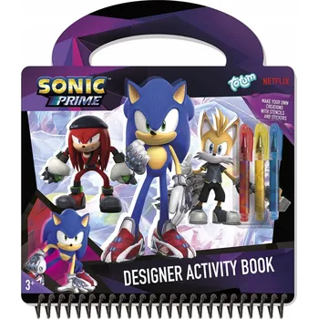 kreativní sada Kreativní sada Designer Activity Book Sonic Totum