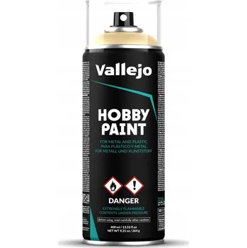 Barva ve spreji Vallejo Hobby Paint 28.013 Bonewhite 400 ml béžová Barva ve spreji