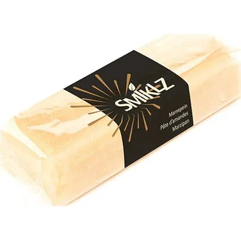 Jedlá dekorace na dort Smiklz Marcipán přírodní 1:1½ 100 g