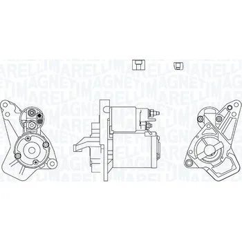 Startér Startér MAGNETI MARELLI 063726262010