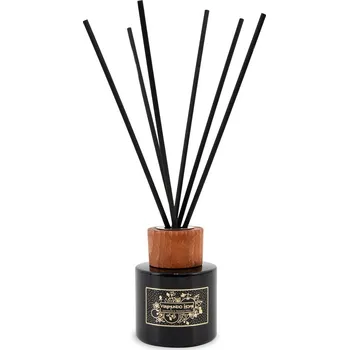 Aroma difuzér VEREMUNDO HOME Vonný difuzér Paris Saffron Orange peel, 0,2 l, černý 51224