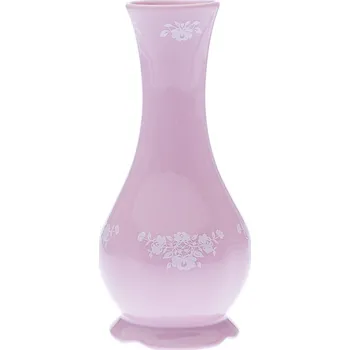 Váza 15 cm, karlovarský porcelán Leander Loučky, ovoce, slonová kost