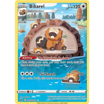 Sběratelská karetní hra Bibarel GG25/GG70 - Crown Zenith