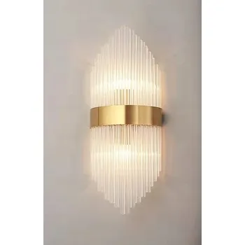 Nástěnné svítidlo VELKÉ KŘIŠŤÁLOVÉ NÁSTĚNNÉ SVÍTIDLO Nitra W2 60CM