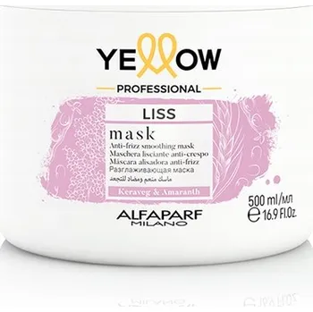 Vlasová regenerace Alfaparf Yellow Liss Maska pro narovnané vlasy 500 ml