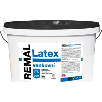 barva na zeď REMAL V2065 latex venkovní, bílý, 10 kg