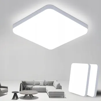 Comely čtvercová Stropní Svítidlo 25 x 5,5 cm bílá