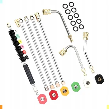 Příslušenství pro vysokotlaký čistič NÁSTROJ NA ČIŠTĚNÍ OKAPŮ, PRODLUŽOVAČKA TLAKOVÉ MYČKY, TRYSKA