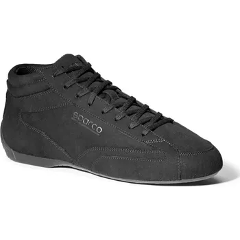 Pánská zimní obuv Sparco boty S-Drive Mid Černá broušená kůže 45